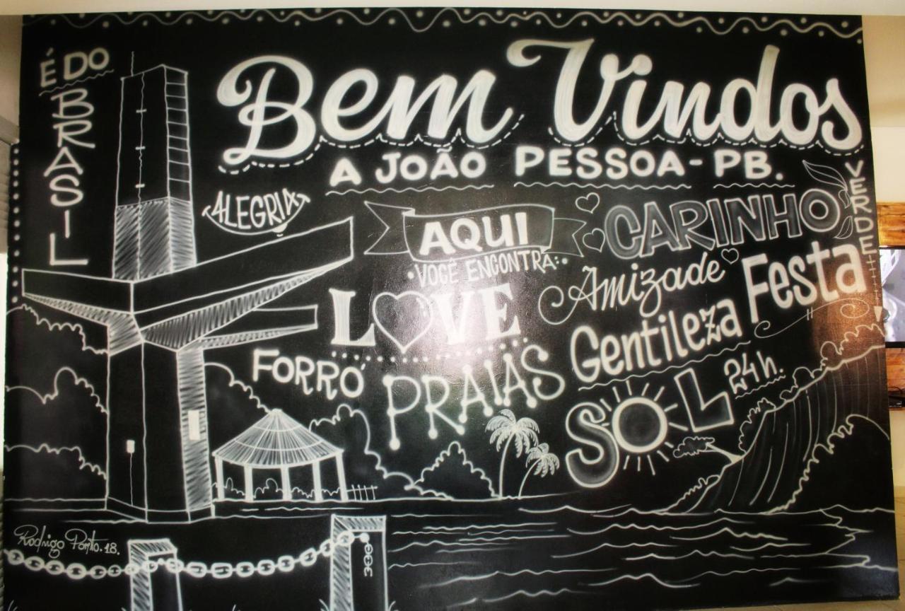 Pousada E Hostel Sol E Mar João Pessoa Eksteriør bilde